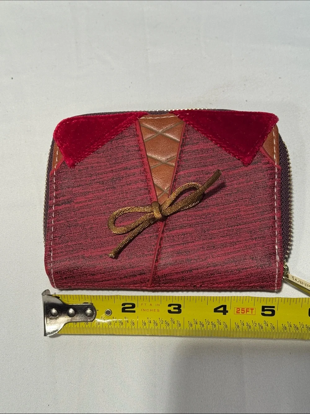 Loungefly Burgundy Velvet 'I Smell Children' Coin Purse
